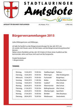 STADTLAURINGER STADTLAURINGER