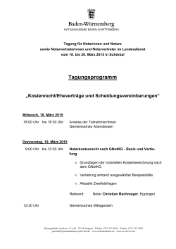 18. bis 20. März 2015 in Schöntal, Bildungshaus Kloster