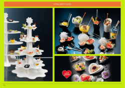 FINGER FOOD - Max 2000 srl