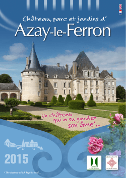 Brochure - château d`Azay-le
