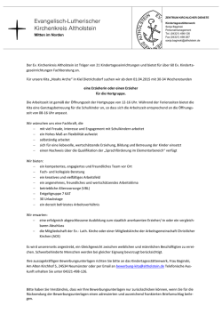 Briefvorlage sw - Kita Altholstein