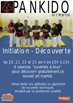 Initiation - D&eacute;couverte