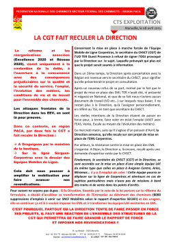 tract cts exp - Cheminots CGT Marseille