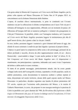 Intervento don Luigi Cervellin, direttore del Museo