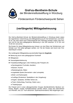 Hort D 1 - Die Blindeninstitutsstiftung