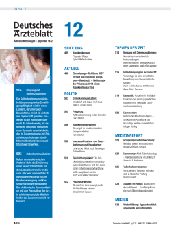 12 - Deutsches Ärzteblatt