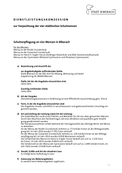 Schulverpflegung an vier Mensen in Biberach [PDF: 73 KB]