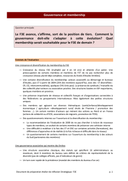 Document d`appui Groupe Contexte