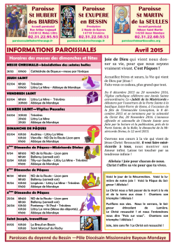 feuille mois avril 2015 page 1 et 4 communes