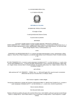 pdf La sentenza del Consiglio di Stato n. 1619/2015 - Enti Locali