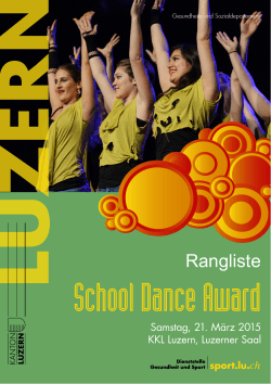 School Dance Award