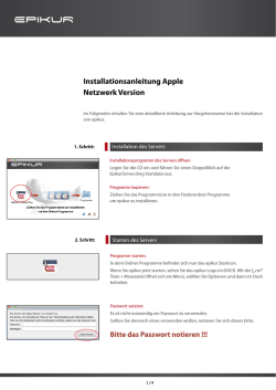Installationsanleitung