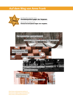 Informationsbrosch&uuml;re zur Enth&uuml;llung der Mahnmale am 18. M&auml;rz
