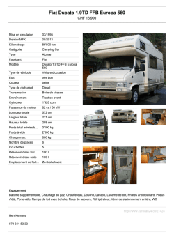 Fiat Ducato 1.9TD FFB Europa 560