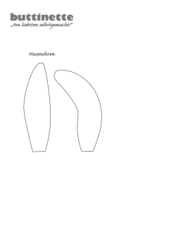 Hasenohren - Buttinette