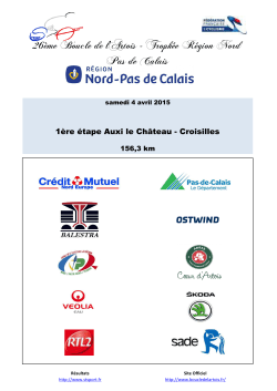 26ème Boucle de l`Artois - Trophée Région Nord Pas