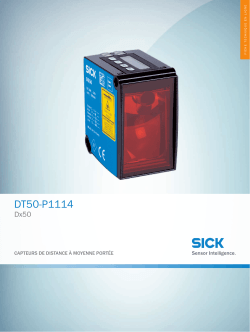 Dx50 DT50-P1114, Fiche technique en ligne