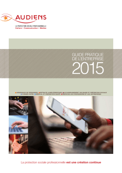 Guide pratique de l`entreprise 2015