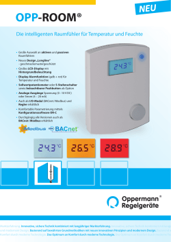 OPP-ROOM® - Oppermann Regelgeräte GmbH