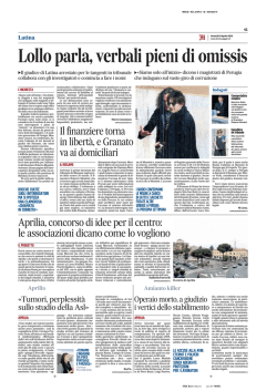 Tumori, perplessità sullo studio della Asl