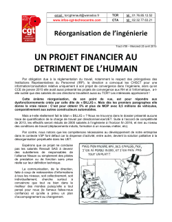 Lire le tract - infos-cgt
