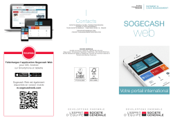 Télécharger la brochure SOGECASH WEB - Import