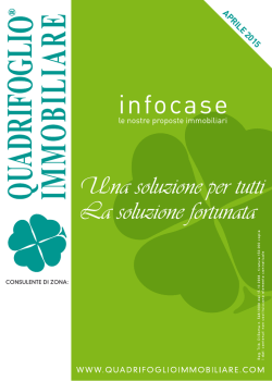 APRILE 2015 - Quadrifoglio Immobiliare
