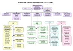 Organigramme du Service des contributions (PDF, 15 Ko)