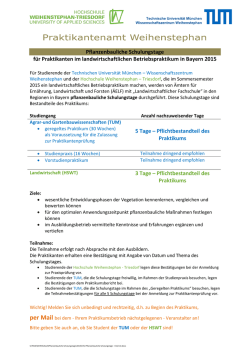 Informationen und Veranstalter 2015