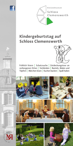 Kindergeburtstag auf Schloss Clemenswerth