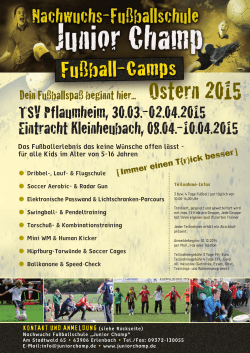 NFS Fußballschule A4 1114 - SG Eintracht Kleinheubach