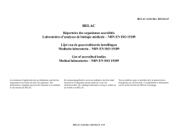 BELAC 6-014 Rev 2015.03.31 FN M