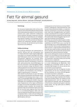 Fett f&uuml;r einmal gesund