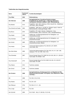 Telefonliste des Integrationsamtes Hamburg (barrierefreie Datei)