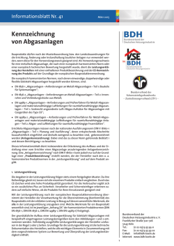 Infoblatt Nr. 41