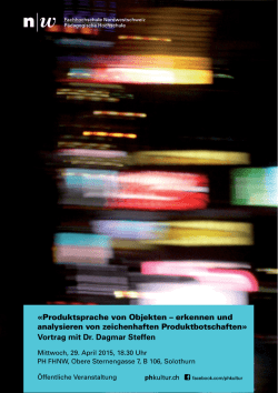 Vortrag mit Dr. Dagmar Steffe
