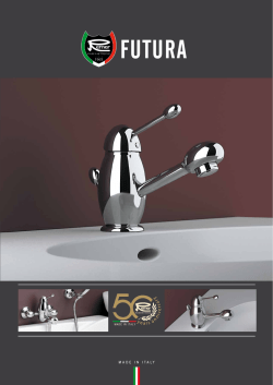 Serie FUTURA.pdf - Remer Rubinetterie S.p.A.