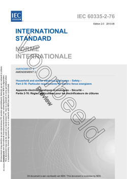 INTERNATIONAL STANDARD NORME INTERNATIONALE