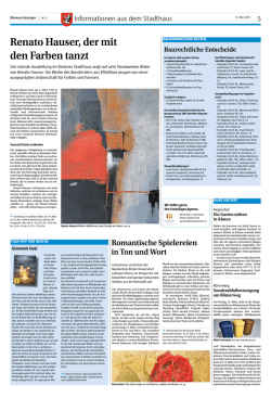 herunterladen - Anzeiger der Stadt Kloten