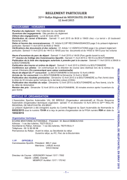 Rallye de Neufchâtel en Braye
