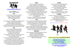 Gunshot Tour Info