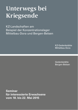 Information - Gedenkst&auml;tte Bergen