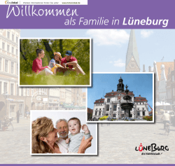 als Familie in Lüneburg