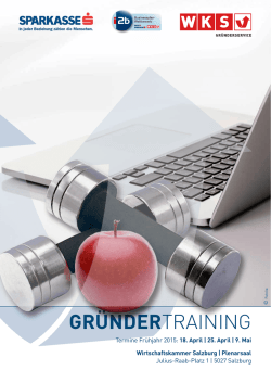 GR&Uuml;NDERTRAINING