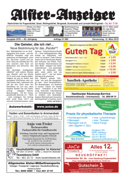 Ausgabe 3378/12.3. (Page 1) - Alster