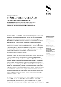 PDF anzeigen - Städel Museum