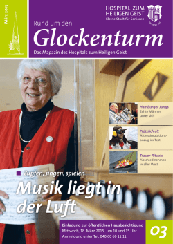 Glockenturm - Hospital zum Heiligen Geist