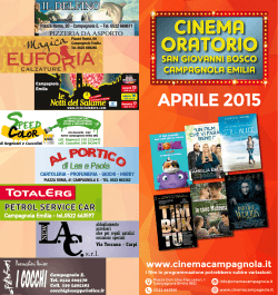 APRILE 2015 - Cinema Campagnola