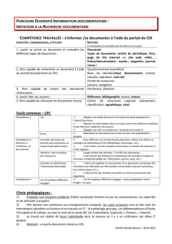 présentation de la séquence et principes péda (doc prof)