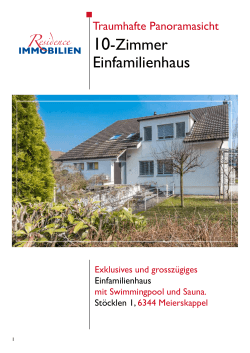 Exposé (PDF) - Residence Immobilien AG